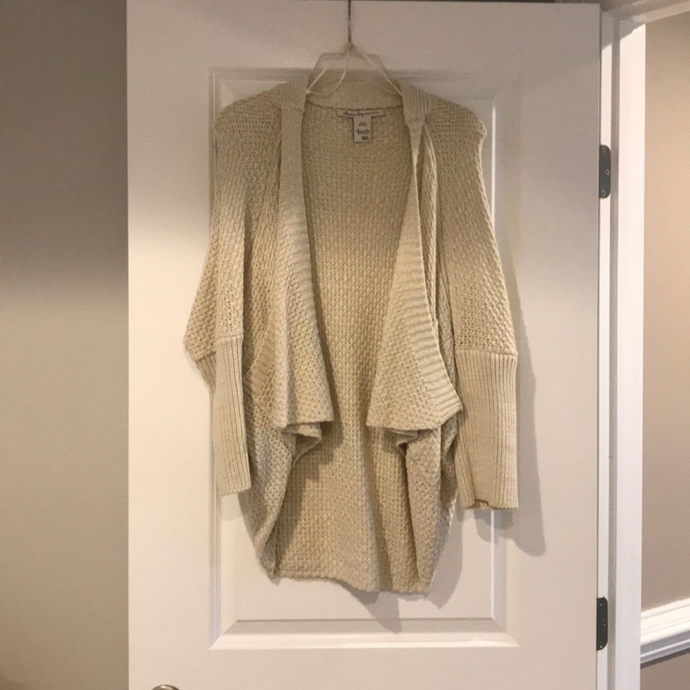 Slouchy beige sweater